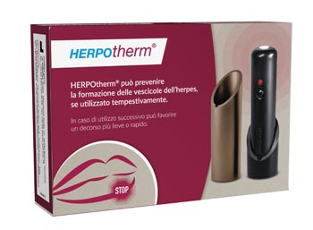 HERPOTHERM DISPOSITIVO ELETTRONICO PER IL TRATTAMENTO DELL'HERPES LABIALE - Farmastop
