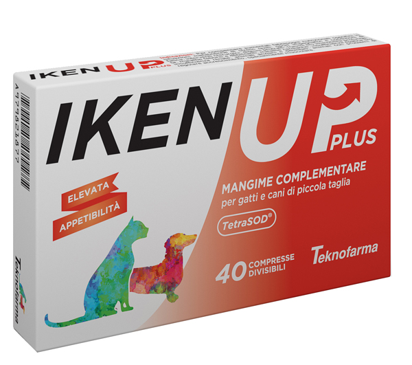 IKEN UP PLUS CANI GATTI PICCOLA TAGLIA SCATOLA 40 COMPRESSE - Farmastop