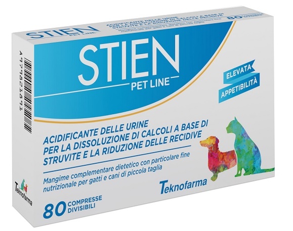 STIEN PET LINE 80 COMPRESSE GATTI CANI PICCOLA TAGLIA - Farmastop