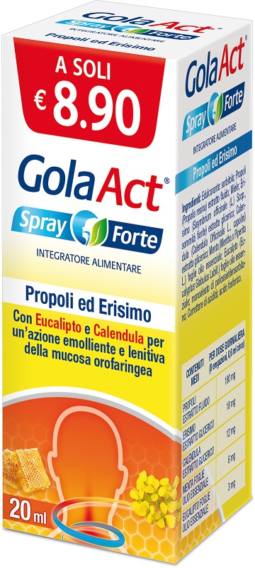 GOLA ACT SPRAY FORTE 20 ML - Farmastop