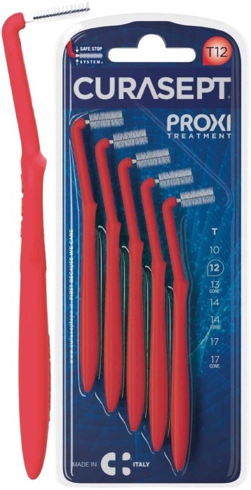 CURASEPT PROXI ANGLE T12 ROSSO/RED - Farmastop
