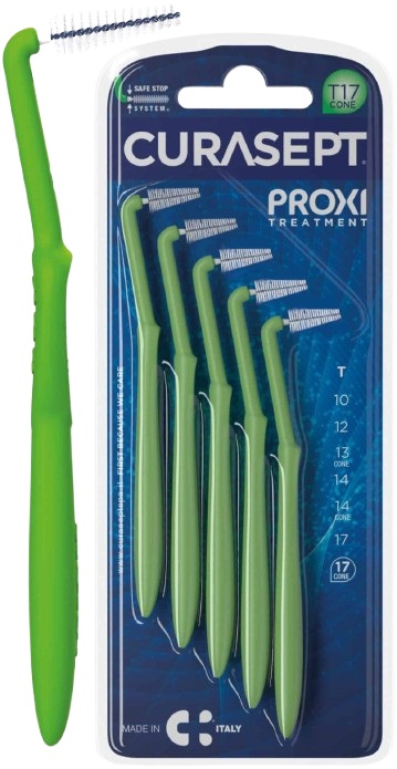 CURASEPT PROXI ANGLE T17 CONE VERDE/GREEN - Farmastop