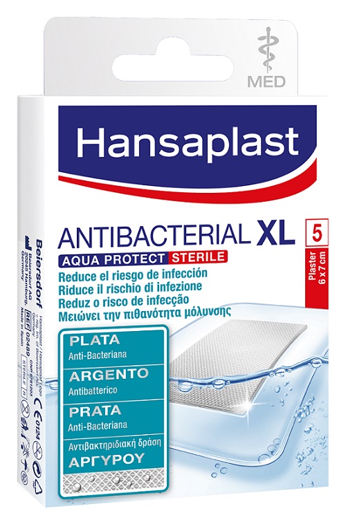 HANSAPLAST AQUA PROTECT EXTRA LARGE SILVER 5 PEZZI - Farmastop