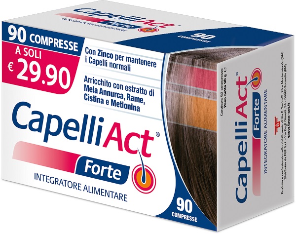 CAPELLI ACT FORTE 90 COMPRESSE - Farmastop