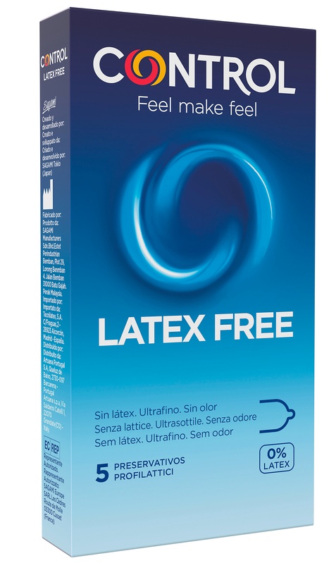 CONTROL NEW LATEX FREE 5 PEZZI - Farmastop
