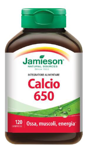 JAMIESON CALCIO 650 120 COMPRESSE - Farmastop
