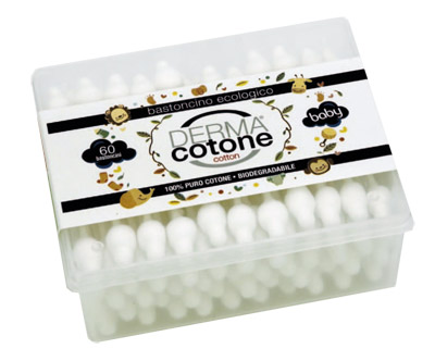 DERMACOTONE COTTON FIOC BABY 60 PEZZI - Farmastop