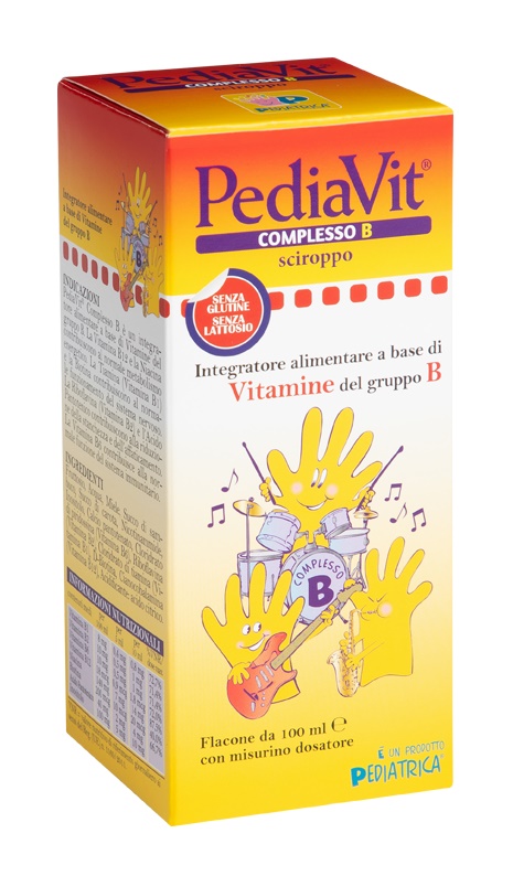 PEDIAVIT COMPLESSO B SCIROPPO 100 ML - Farmastop