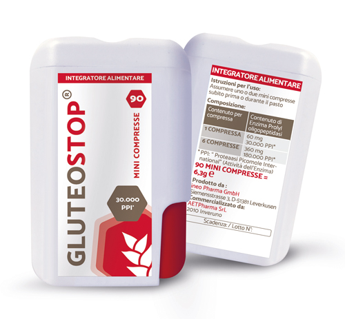 GLUTEOSTOP 90 MINI TABLETS - Farmastop