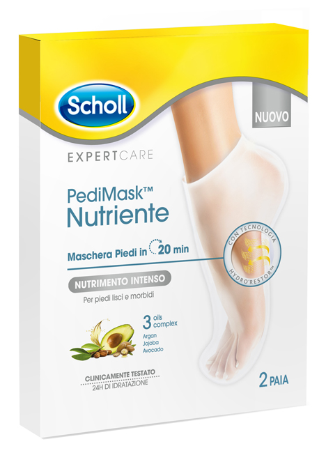 SCHOLL EXPERTCARE PEDIMASK NUTRIENTE 3 OILS COMPLEX - Farmastop