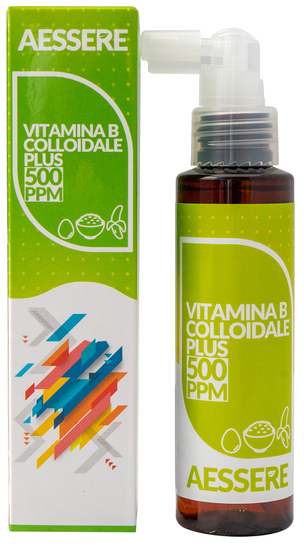 VITAMINA B COLLOIDALE PLUS SPRAY 500PPM 100 ML - Farmastop