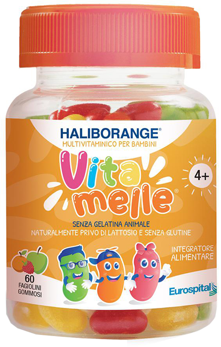 HALIBORANGE VITAMELLE 60 JELLY BEANS DA 1,44 G - Farmastop