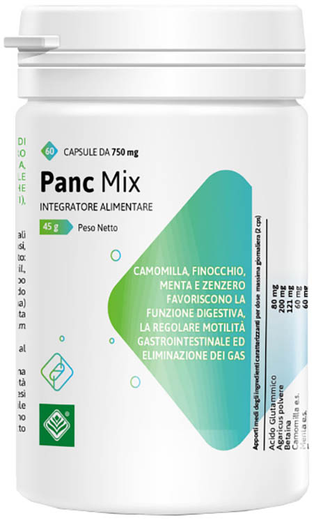 PANC MIX 60 CAPSULE DA 750 MG - Farmastop