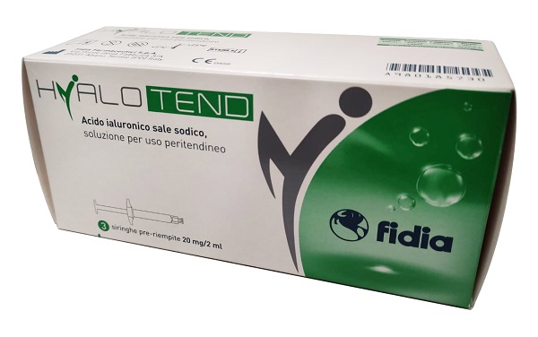 SIRINGA INTRA-ARTICOLARE HYALOTEND 20MG/2ML 3 PEZZI - Farmastop