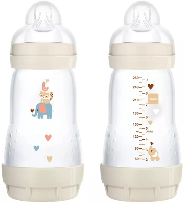 MAM BIBERON EASY START 260 ML 2+ TETTARELLA 2 NEUTRO - Farmastop