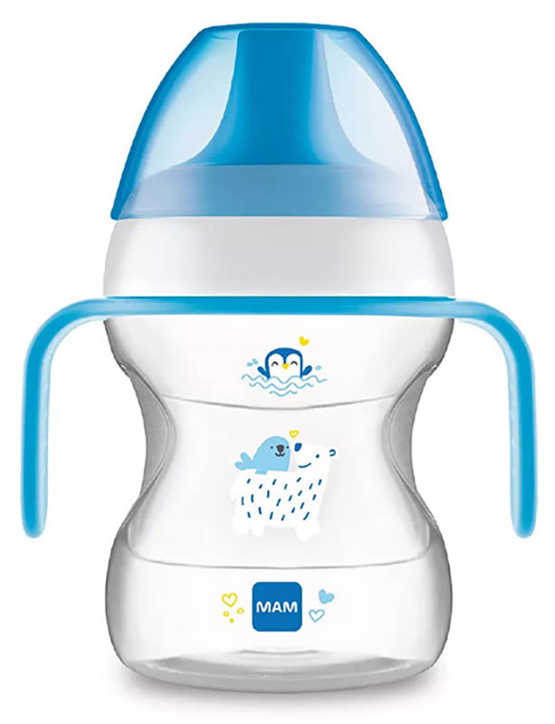 MAM LEARN TO DRINK CUP 190 ML 6+ BECCUCCIO RIGIDO MASCHIO - Farmastop