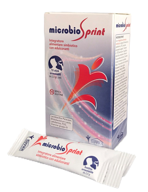 MICROBIOSPRINT 10 STICK OROSOLUBILI - Farmastop