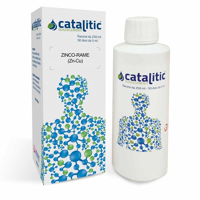 CATALITIC ZINCO RAME ZN-CU OLIGOELEMENTI 250 ML - Farmastop