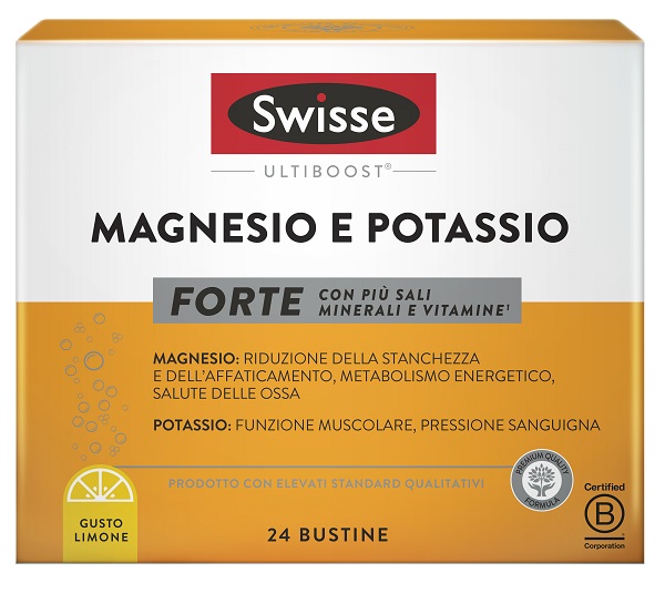 SWISSE MAGNESIO POTASSIO FORTE 24 BUSTINE - Farmastop