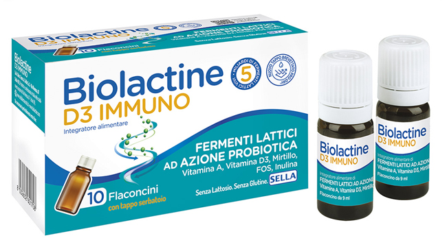 BIOLACTINE SENIOR 50+ 10 FLACONCINI - Farmastop