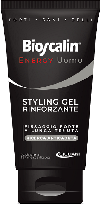 BIOSCALIN ENERGY STYLING GEL RINFORZANTE UOMO 150 ML - Farmastop