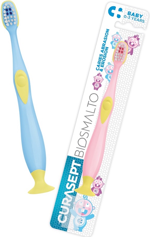 CURASEPT SPAZZOLINO BIOSMALTO BABY 0-3 ANNI - Farmastop