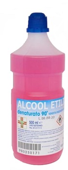 ALCOOL ETILICO DENATURATO 500 ML - Farmastop