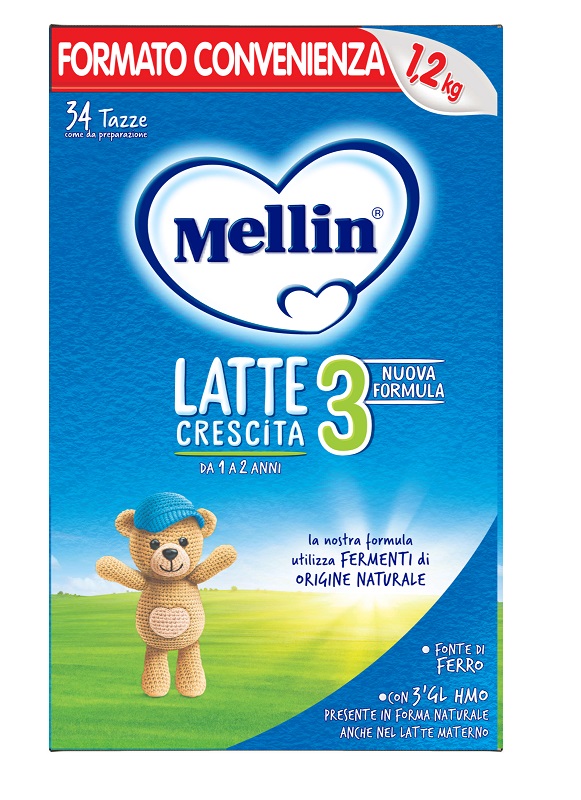 MELLIN LATTE CRESCITA 3 1,2 KG - Farmastop