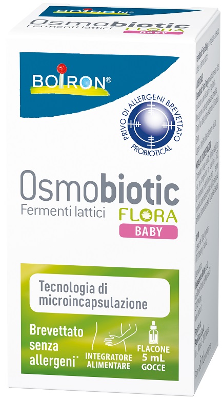 OSMOBIOTIC FLORA BABY GOCCE 5 ML - Farmastop