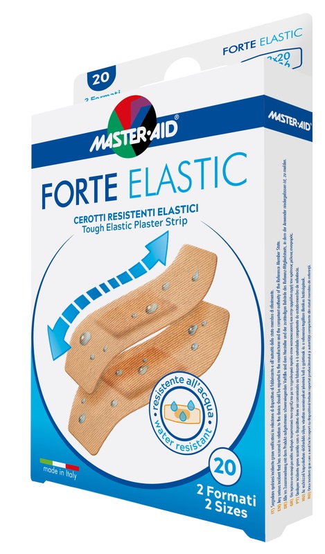CEROTTO MASTER-AID ELASTIC 20 PEZZI 2 FORMATI - Farmastop