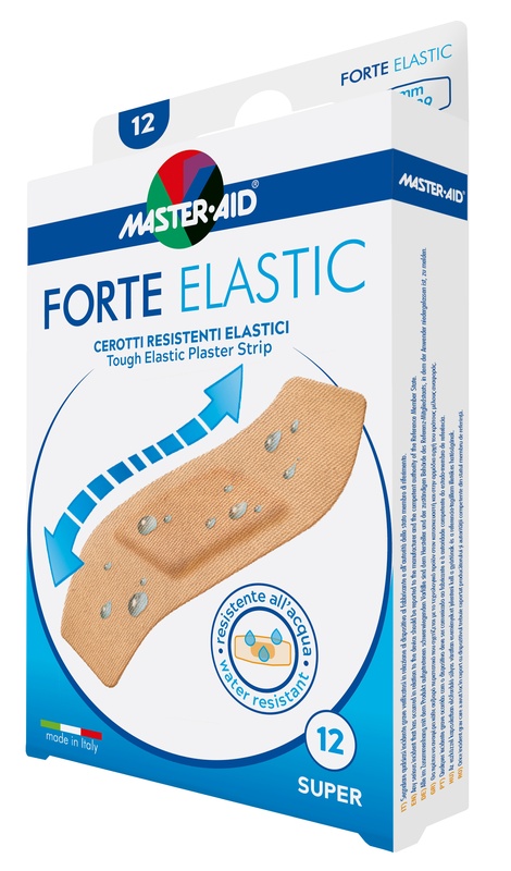 CEROTTO MASTER AID ELATIC SUPER 12 PEZZI - Farmastop