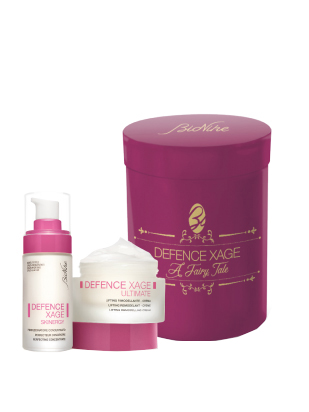 DEFENCE XAGE KIT NATALE 2020 1 SKINENERGY PERFEZIONATORE CONCENTRATO 30 ML + 1 ULTIMATE LIFTING RIMODELLANTE CREMA 50 ML - Farmastop