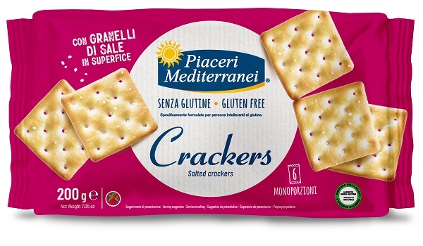 PIACERI MEDITERRANEI CRACKERS 200 G - Farmastop