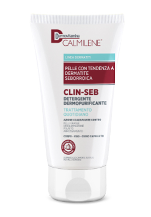 DERMOVITAMINA CALMILENE CLIN-SEB DETERGENTE DERMOPURIFICANTE TRATTAMENTO QUOTIDIANO 200 ML - Farmastop