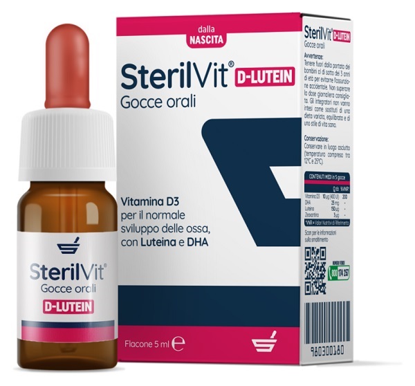 STERILVIT D LUTEIN DHA GOCCE 5 ML - Farmastop