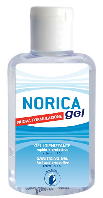 NORICA GEL IGIENIZZANTE MANI NUOVA FORMULAZIONE 80 ML - Farmastop