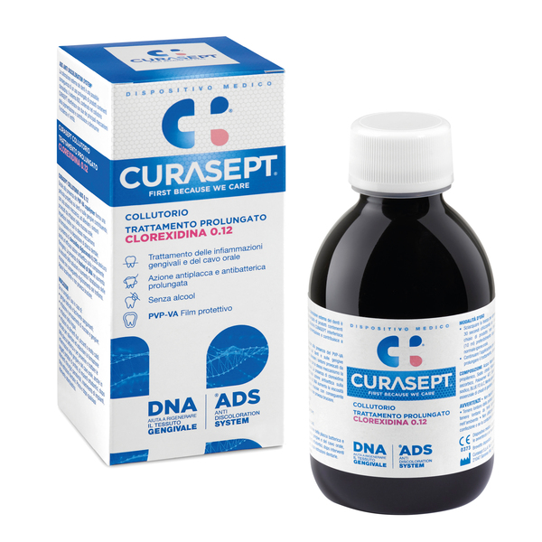 CURASEPT COLLUTORIO 0,12 ADS + DNA 200 ML - Farmastop