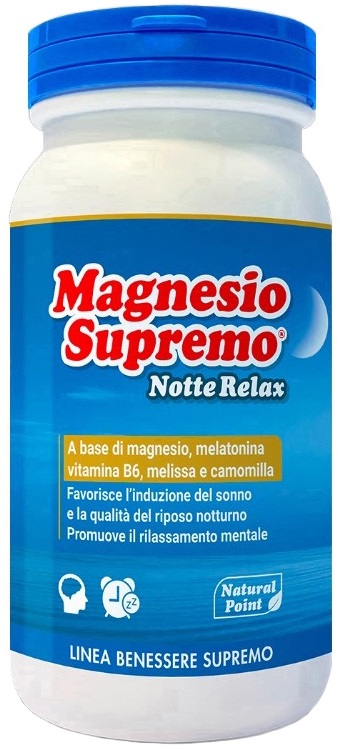 MAGNESIO SUPREMO NOTTE RELAX 150 G - Farmastop
