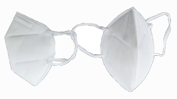 GREENCARE MASCHERINA KN95 ADULTO 15,5X10,5 CM BIANCO 4 STRATI 6 PEZZI MONOUSO - Farmastop