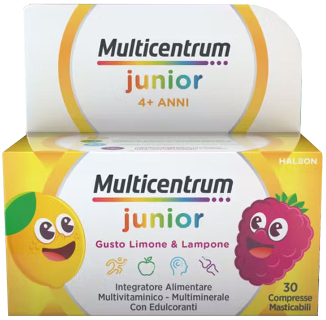MULTICENTRUM JUNIOR 30 COMPRESSE MASTICABILI PROMO 2020 - Farmastop