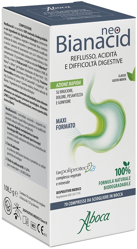 NEOBIANACID 70 COMPRESSE MASTICABILI - Farmastop