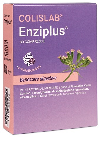 LABORATORIO DELLA FARMACIA ENZIPLUS 30 COMPRESSE LINEA COLISLAB - Farmastop