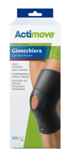 ACTIMOVE SPORTS EDITION GINOCCHIERA CON FORO ROTULEO L - Farmastop