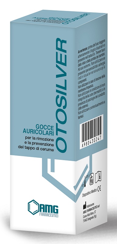 GOCCE AURICOLARI OTOSILVER 20 ML - Farmastop