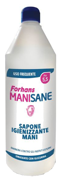 FORHANS MANISANE SAPONE IGIENIZZANTE PH 5,5 1 LITRO - Farmastop