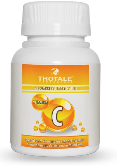 THOTALE VITAMINA C 60 COMPRESSE MASTICABILI - Farmastop