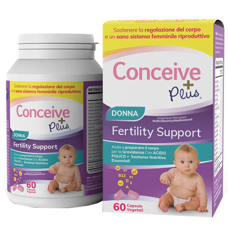 CONCEIVE PLUS SUPPORTO FERTILITA' FEMMINILE 60 CAPSULE - Farmastop