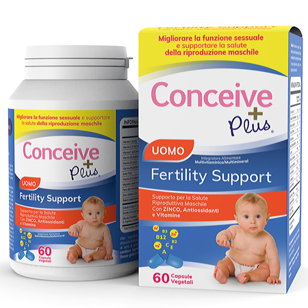 CONCEIVE PLUS SUPPORTO FERTILITA' MASCHILE 60 CAPSULE VEGETALI - Farmastop