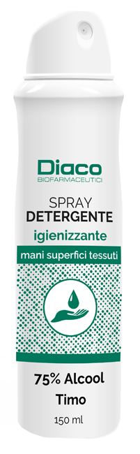 SPRAY DETERGENTE IGIENIZZANTE MANI E SUPERFICI SPRAY 150 ML - Farmastop