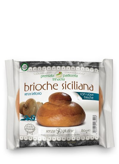 PREMIATA PASTICCERIA TRINACRIA BRIOCHE SICILIANA 80 G - Farmastop